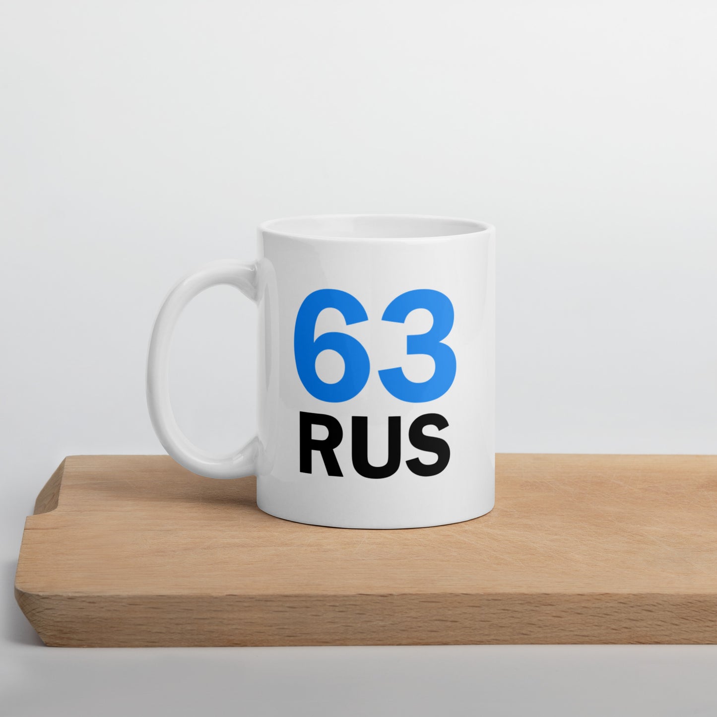 George Russell #16 Mug