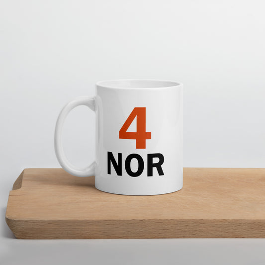 Lando Norris #4 Mug